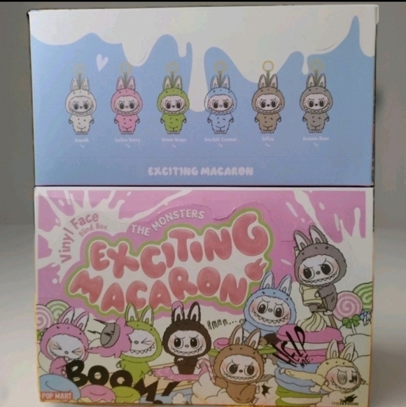 The Monsters Exciting Macaron Vinyl Face Set Of 6 Blind Boxes ALL NEW! - Picture 3 of 9
